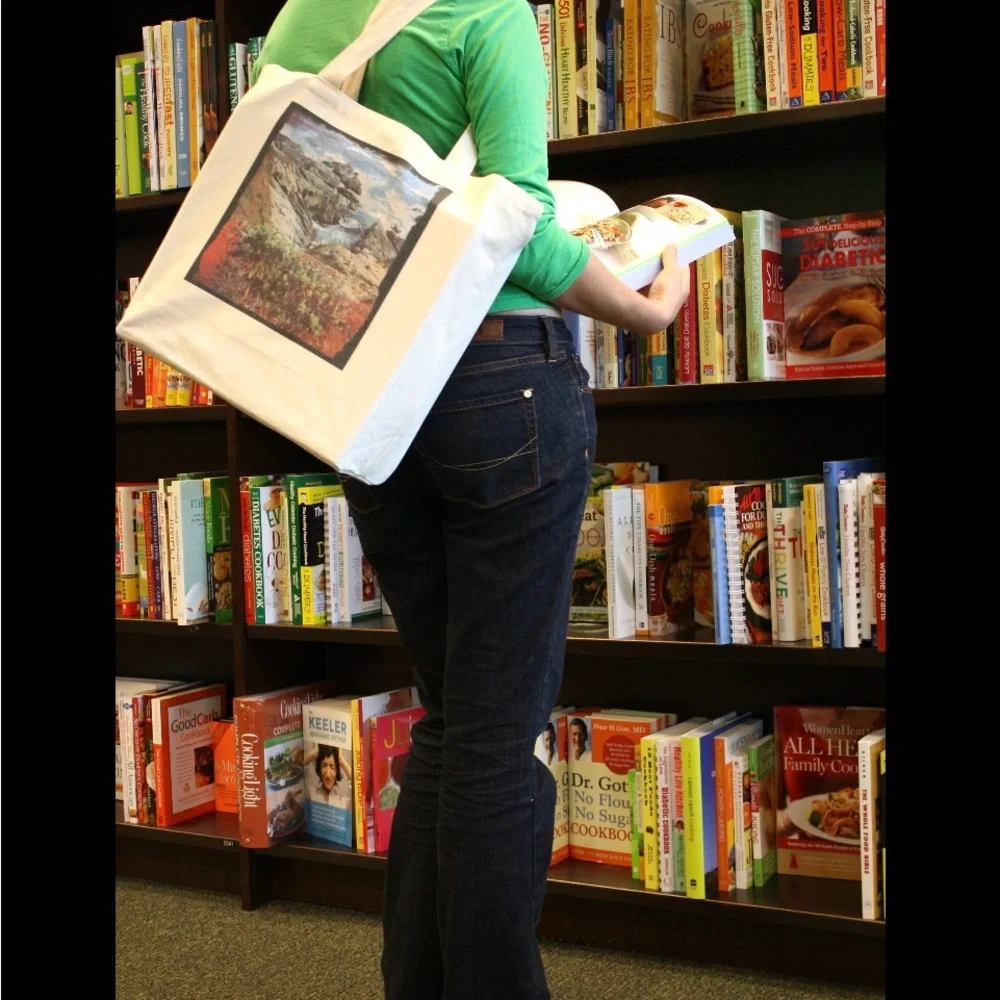 Big Sur CA Organic Cotton Canvas Made in USA durable strong. 1 of 6 designs NWT - Picture 2 of 7